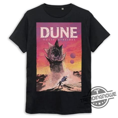 Vintage Dune House Atreides Shirt Dune 2 Shirt The Spice Must Flow ...