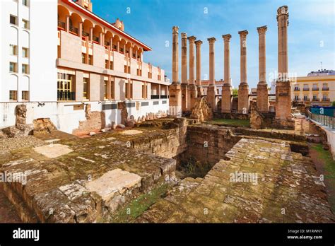 Roman temple cordoba hi-res stock photography and images - Alamy