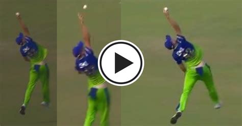 Watch Cameron Green Takes Superhero Like Catch To Dismiss Angkrish