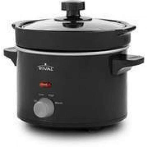 Rival 2 Quart Slow Black Cooker - Walmart.com - Walmart.com