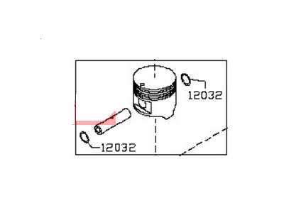 A Jg C Genuine Nissan A Jg C Piston W Pin