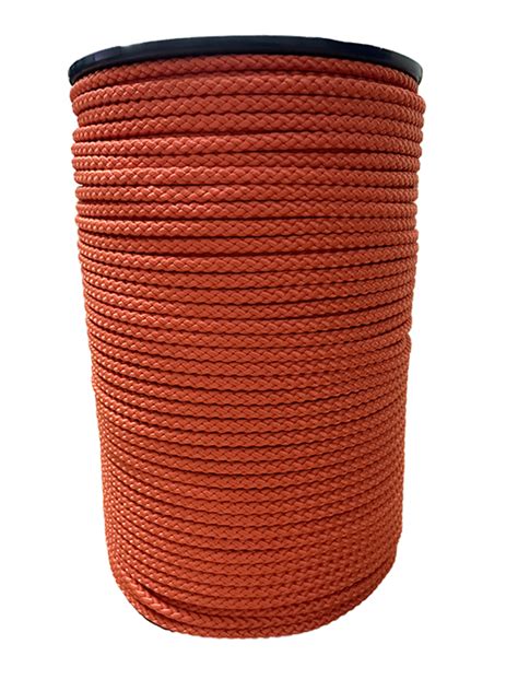 Timko Ltd Mm Orange Braided Polypropylene Rope X M Braided