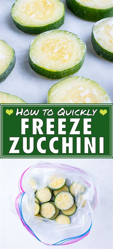 How To Freeze Zucchini Sliced Or Shredded Evolving Table Recipe