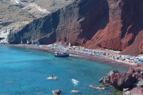 Santorini Beaches | A Guide To The Best Beaches In Santorini | ItsAllBee