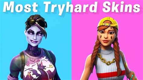 Top 10 Most Tryhard Skins In Fortnite Season X Youtube