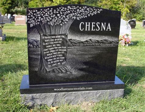 Tombstone designs, Cemetery headstones, Rustic scene