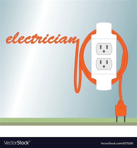 Electric Poster Royalty Free Vector Image Vectorstock
