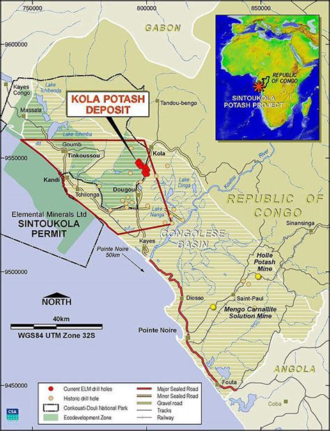 Sintoukola Potash Project Kouilou Mining Technology