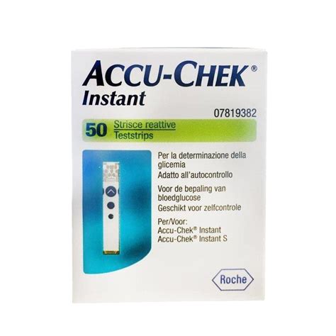 Roche Accu Chek Instant Teststreifen 50 Stück 123disposables