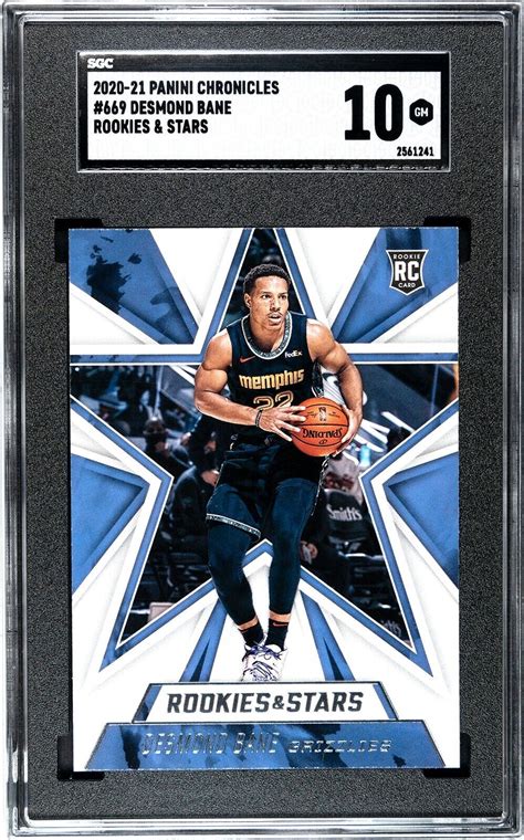 2020 21 Panini Chronicles Rookies And Stars 669 Desmond Bane RC