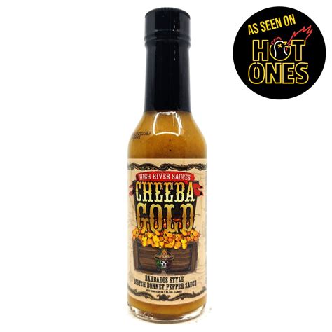 High River Sauces Cheeba Gold Hot Sauce 148ml Buy Online At Hop Burns And Black