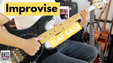 Learn How To Improvise Slap Bass Youtube