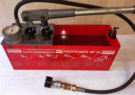 Prüfpumpe Rothenberger Rp 50 60 Gebraucht In Wattwil Für Chf 139