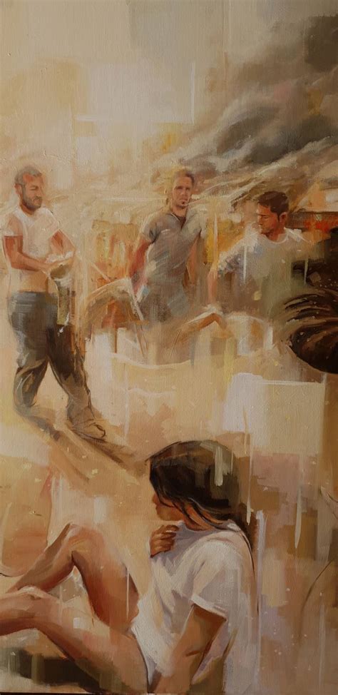 Conflicting Points Of View Painting By Johnny Morant Saatchi Art