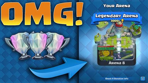 LEGENDARY ARENA DECK Clash Royale How To Get To Legendary Arena