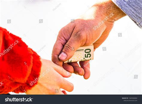 Hand Giving Money Like Bribe Tips Stock Photo Shutterstock