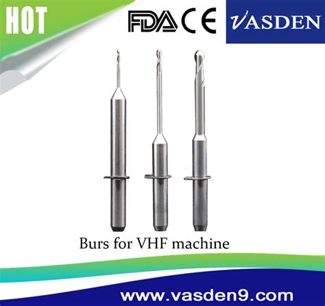 Cad Cam System Dlc Coating Dental Zirconia Vhf Milling Bur China Vhf