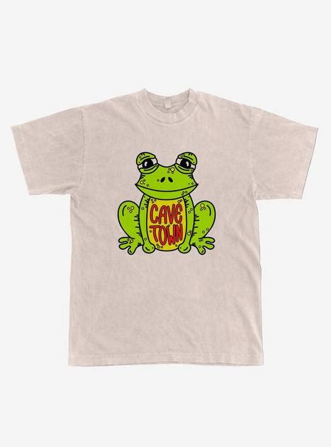 Cavetown Frog Boyfriend Fit Girls T Shirt Hot Topic