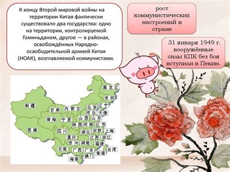 Китай после Второй мировой войны - online presentation