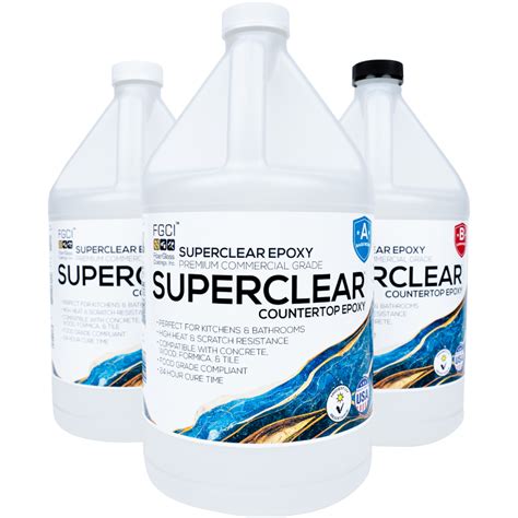 Superclear® Countertop Epoxy Resin 21 Fgci