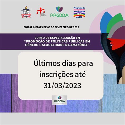 ÚLTIMOS DIAS PARA INSCRIÇÃO NO CURSO DE ESPECIALIZAÇÃO EM PROMOÇÃO DE