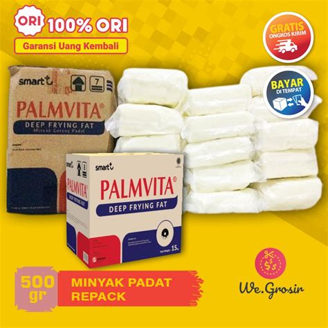 Jual PALMVITA Minyak Goreng Beku Padat Deep Frying Fat 500 Gram