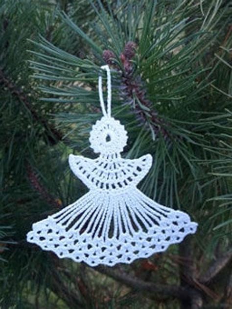 Set of 3 Crochet Christmas Angels Christmas Decor Angels Ornaments ...