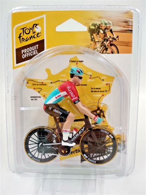 Cycliste Tour de France équipe Lotto Dstny Ridley echelle 1 18