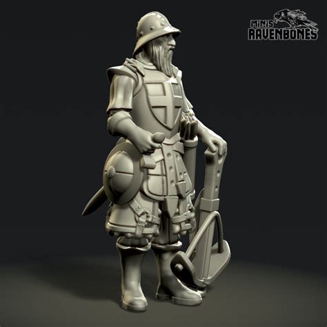 3d Printable Soldier By Ravenbonesminis