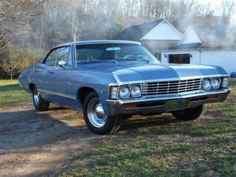 1967 Chevy Impala 4 door Hardtop A/C 67 Chevrolet 4dr 4 dr w/ Air ...