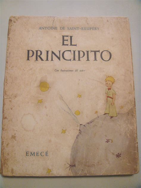 El Principito By Antoine De Saint Exupery Bien R Stica