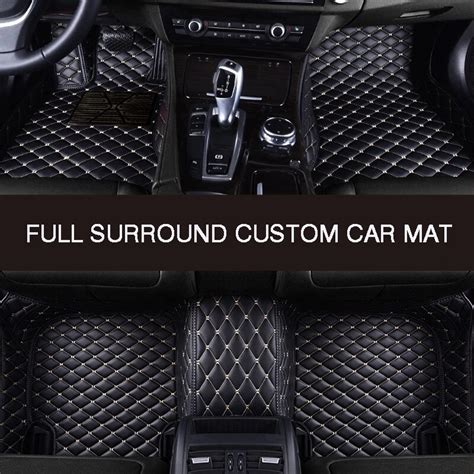 Full Surround Custom Leather Car Floor Mat For Opel Astra K Grandland X