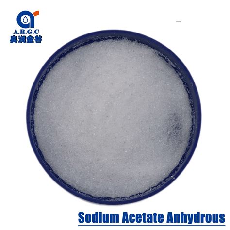 Sodium Acetate Sodium Acetic Acid Acetate White Crystalline Sodium