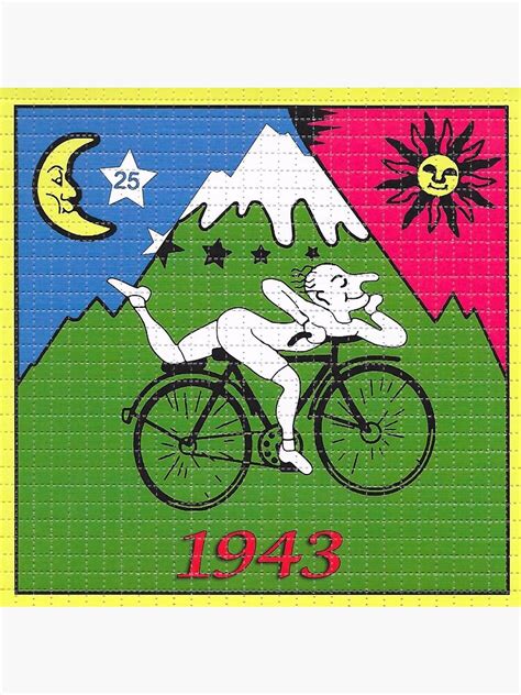 LSD - Albert Hofmann - Bicycle Day Premium Matte Vertical Poster sold ...