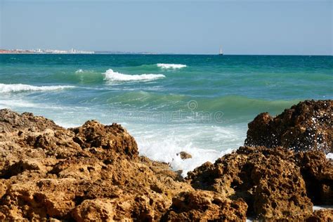 Hiking Aroung Praia Da Balaia and Praia De Santa Eulalia Portugal, Algarve Albufeira Stock Photo ...