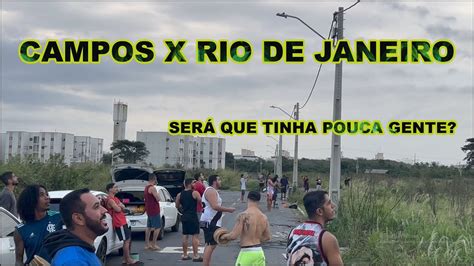 Campos X Rio De Janeiro Uma Rua Lotada De Gente E Muita Pipa No C U