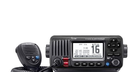 Icom Ic M424g Vhf Marine Transceiver With Built In Gps