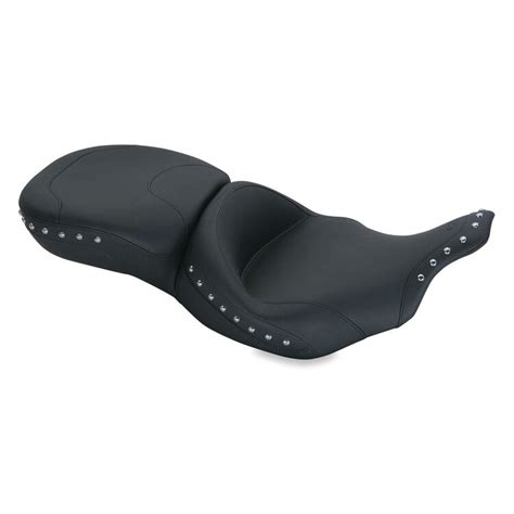 Mustang Super Touring Smooth Seat For Harley Touring Cycle Gear