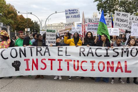 Cierre Cie Ya Manifestaci N Contra El Racismo Institucional En