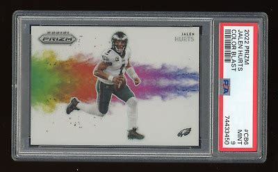 Panini Prizm Color Blast Prizm Cb Jalen Hurts Psa Mint Eagles