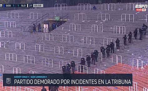 Liga Profesional 2024 Debido A Incidentes En Las Tribunas Se