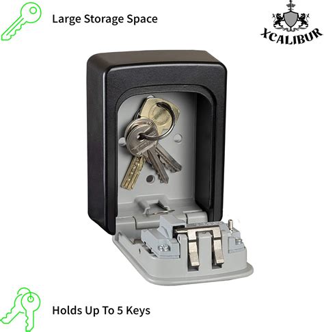 Buy Xcalibur Wall Mounted Key Safe Easy Combination Key Safe Indoor