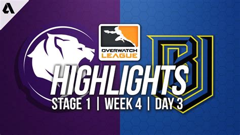 Los Angeles Gladiators Vs Boston Uprising Overwatch League Highlights