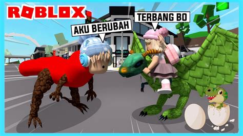 Aku Dan Adiku Terpaksa Harus Menjadi Dinosaurus Di Roblox Brookhaven Ft