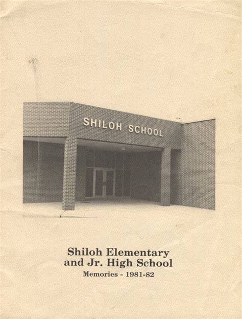 Plymouth Shiloh Yearbooks