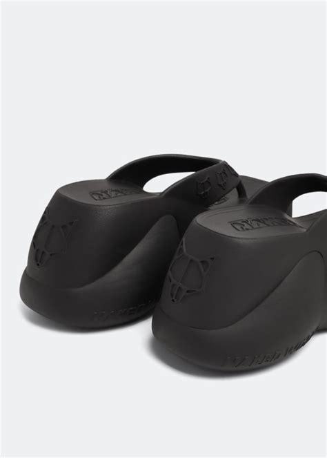 Naked Wolfe Diva Wedge Sandals For Women Black In UAE Level Shoes