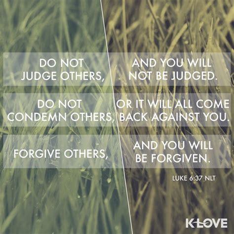 K Love Radio On Twitter Verses About Love Scripture Judging Others