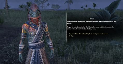 Elder Scrolls Online Argonian Character Creation