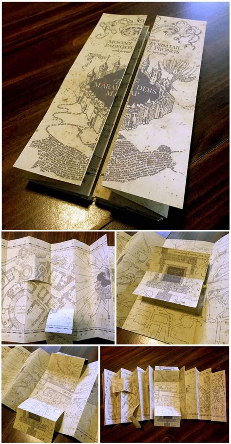 Free Printable Marauders Map Instructables Id