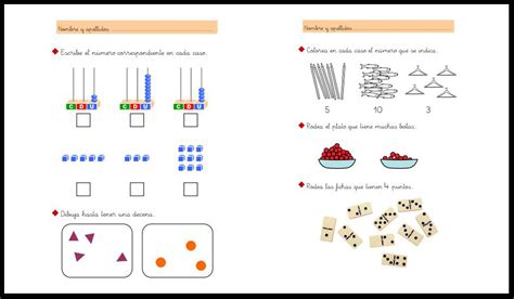 Ejercicios De Unidades Y Decenas Para Primero De Primaria